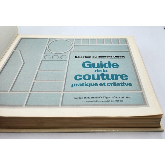 1976 Guide de la Couture Pratique et Créative Sélection Reader's Digest Français - Picture 6 of 8